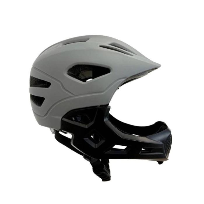 dětská helma na motorku nebo BMX extra lehká, Barva šedá