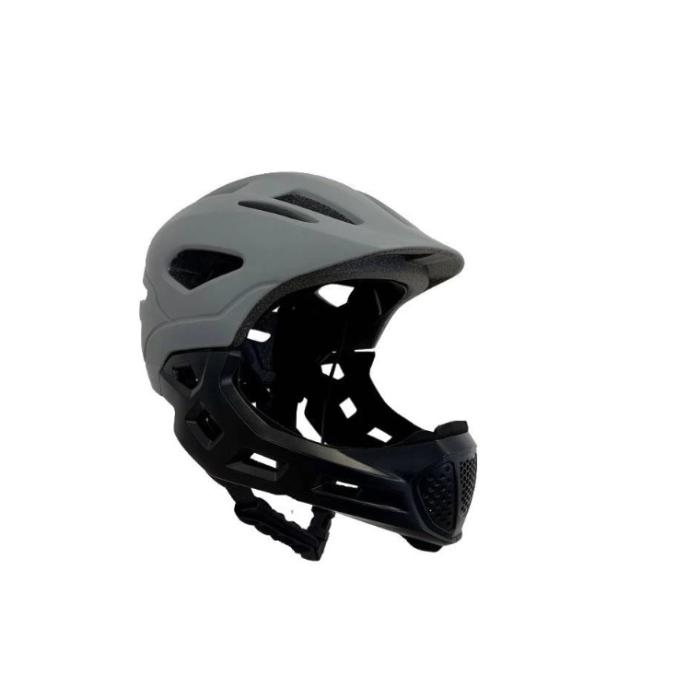 dětská helma na motorku nebo BMX extra lehká, Barva šedá