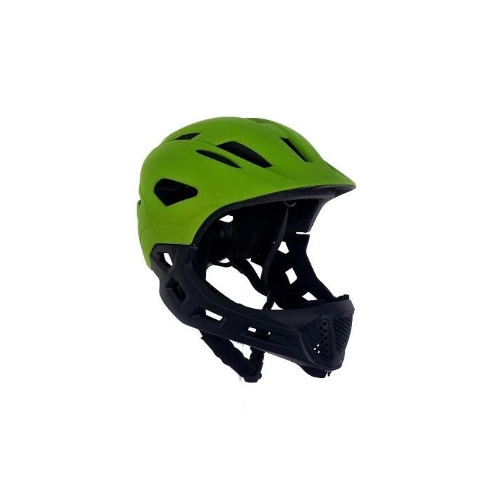 dětská helma na motorku nebo BMX extra lehká, Barva zelená