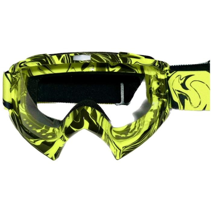 motokrosové brýle Heipe Cross žluté