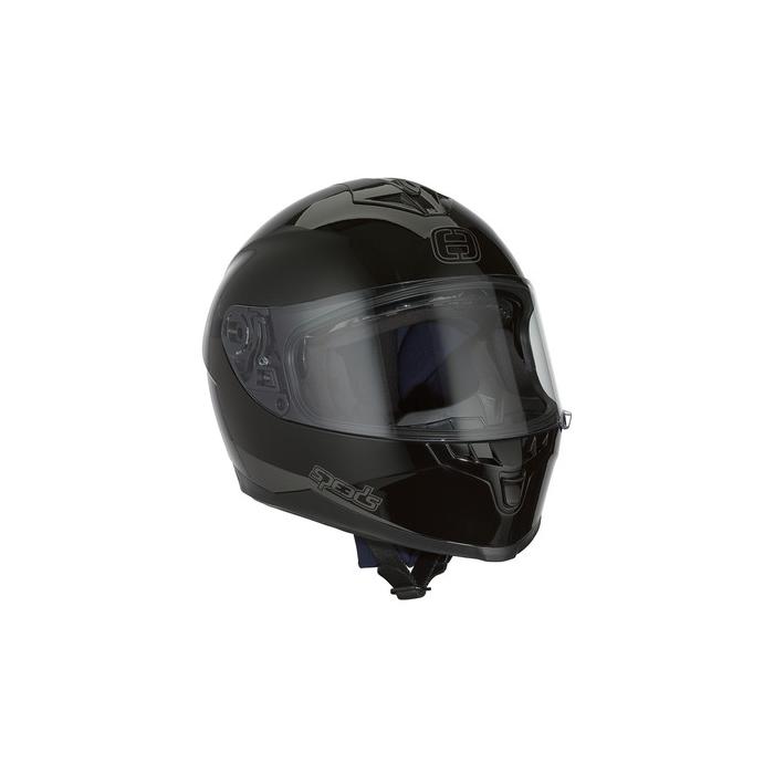 helma na motorku Speeds Race II černá lesklá, Velikost XL