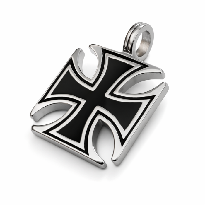 motorkářský přívěšek Maltézský kříž