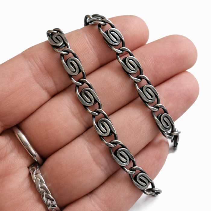 motorkářský Pánský náramek Scott, délka 19cm