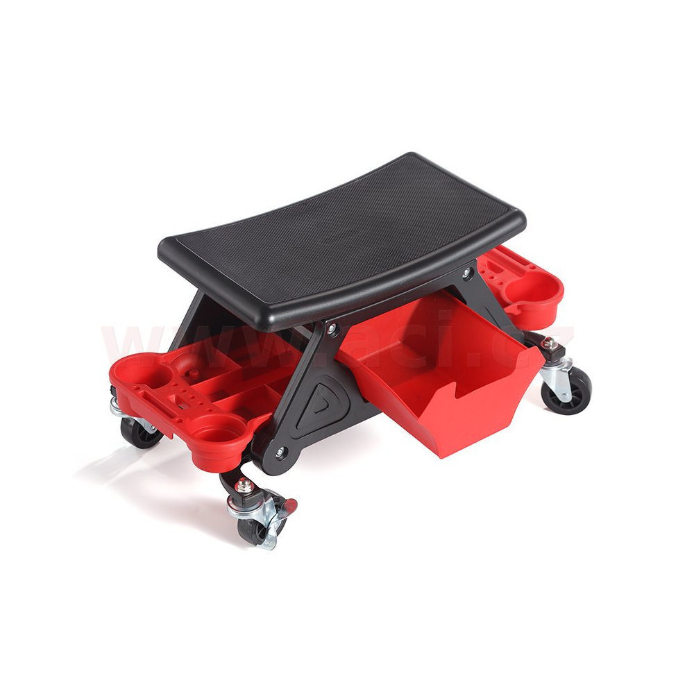 dílenské sedátko s odkládacím prostorem