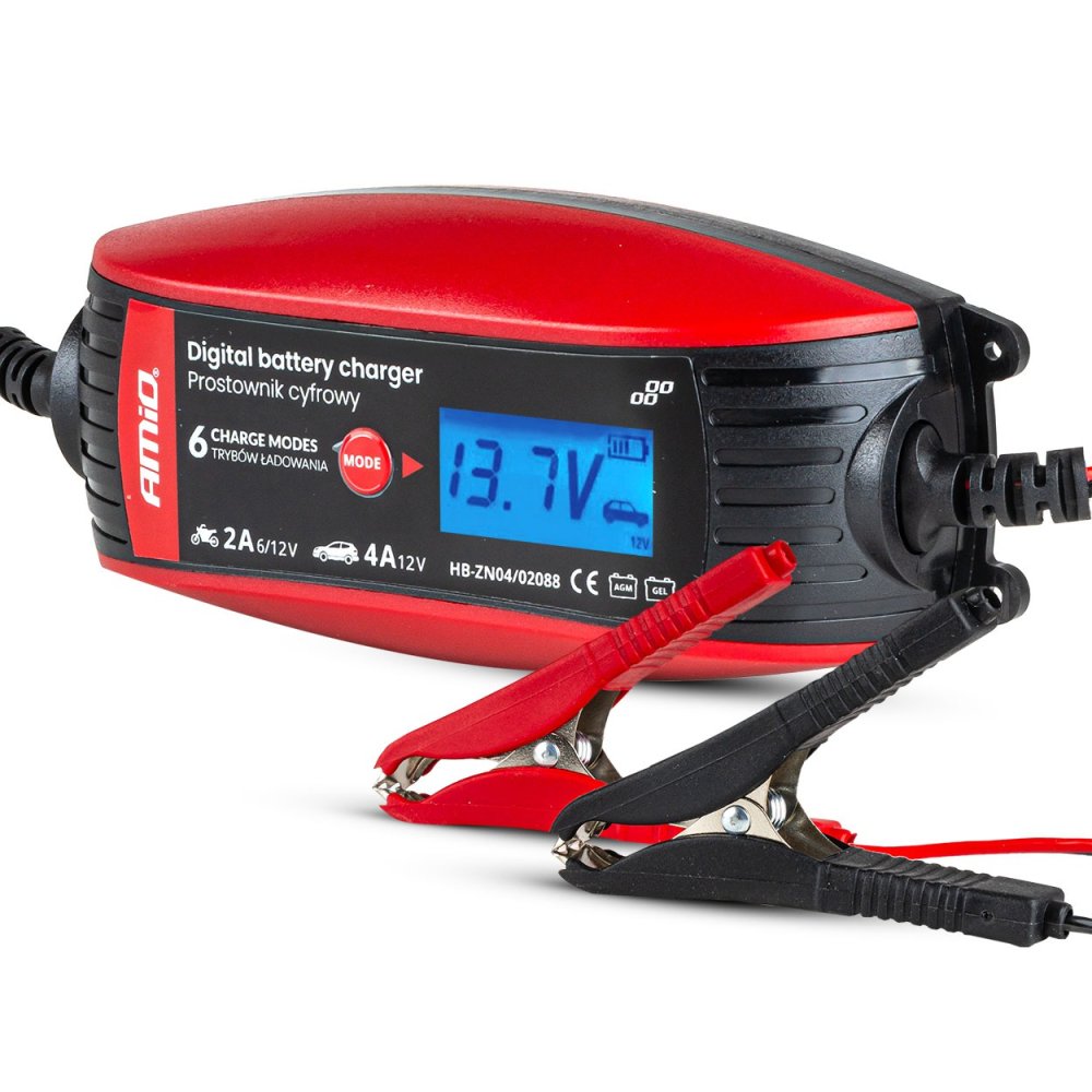 nabíječka 6/12V 1,2-120 Ah, 2/4A