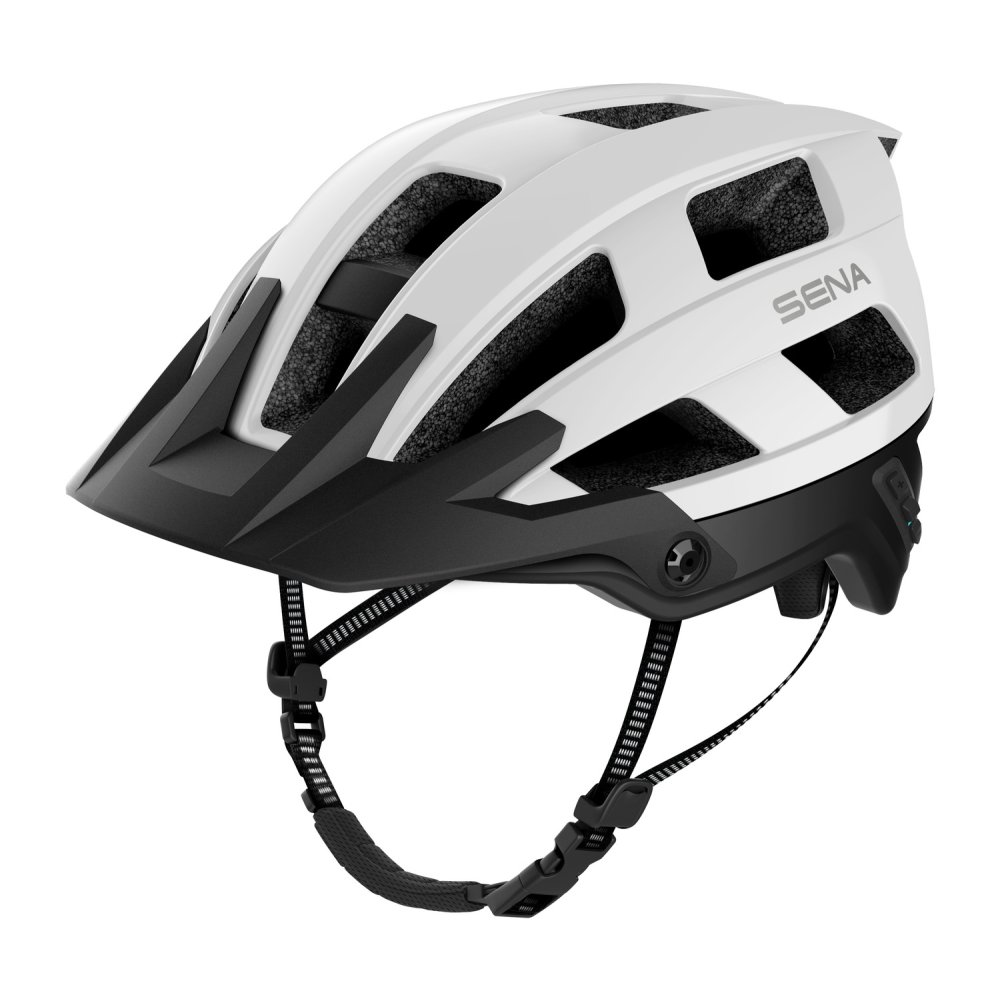 cyklo přilba s headsetem M1 EVO, SENA (matná bílá)