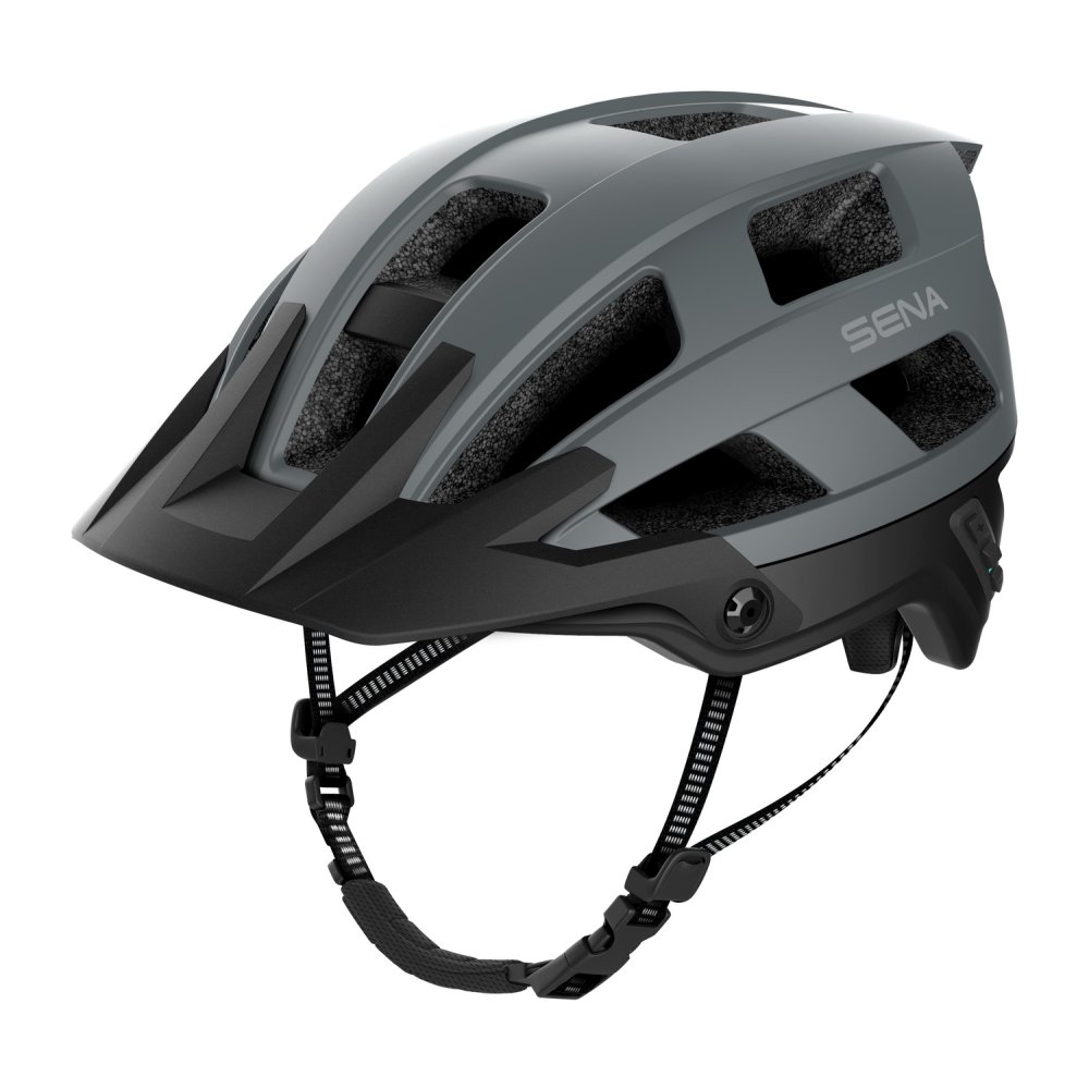 cyklo přilba s headsetem M1 EVO, SENA (matná šedá)
