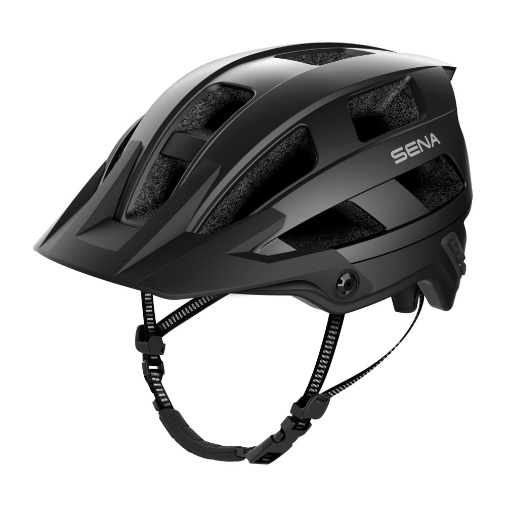 cyklo přilba s headsetem M1, SENA (matná černá)