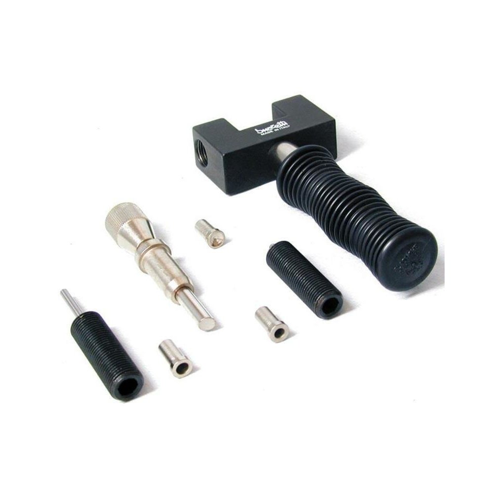 snýtovač a roznýtovač řetězů, pro řetězy typu 415 až 530, BUZZETTI