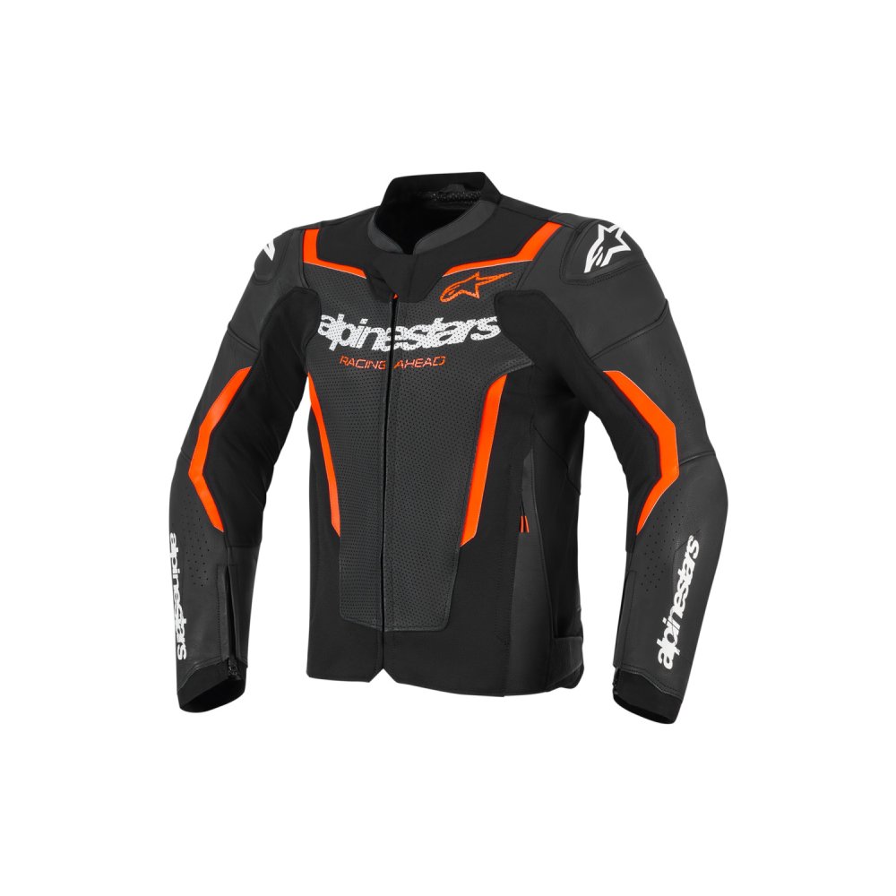 bunda GP FORCE V2 AIRFLOW, ALPINESTARS (černá/červená fluo/bílá) 2026