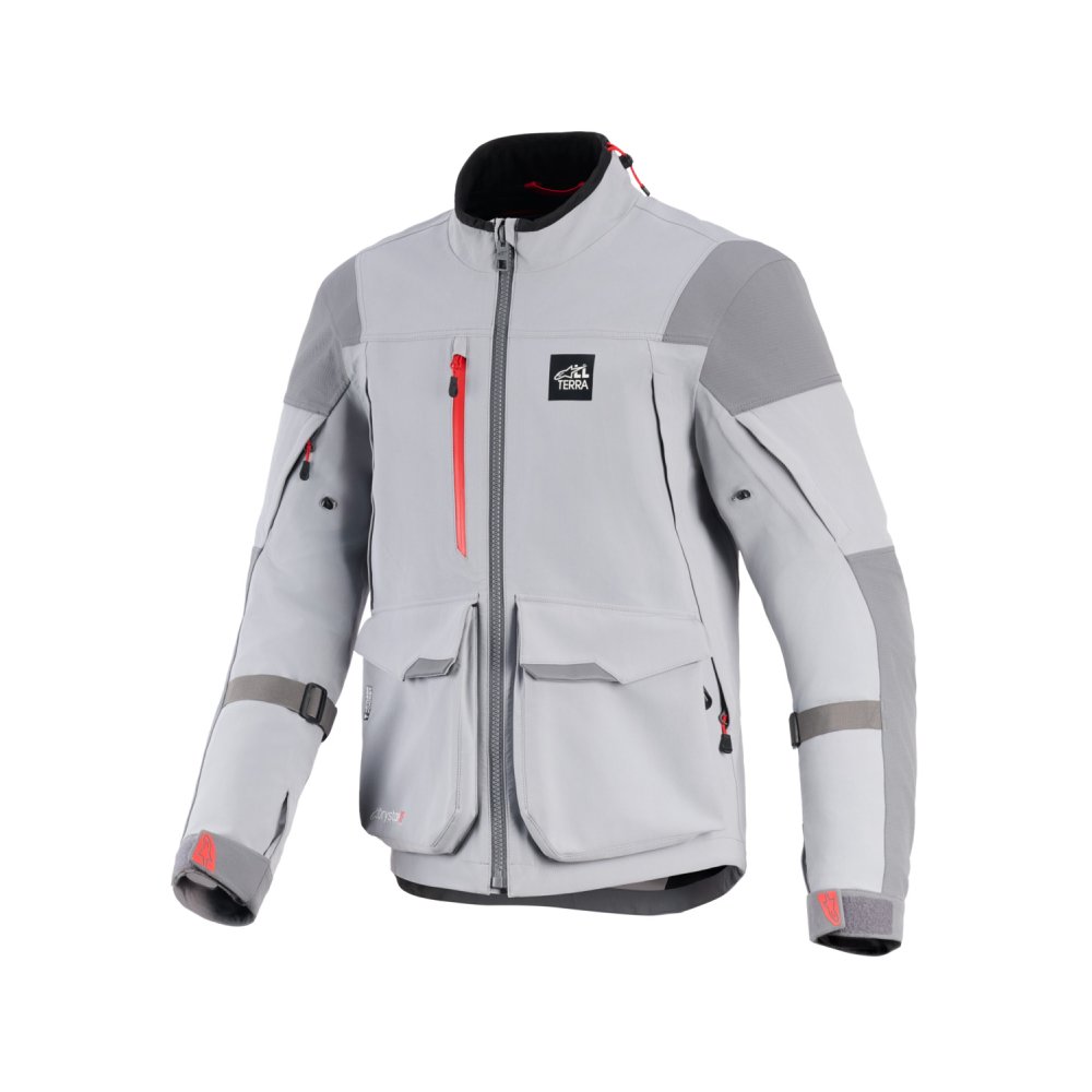 bunda MAXDURA DRYSTAR XF, ALPINESTARS (světle šedá/tmavě šedá) 2026