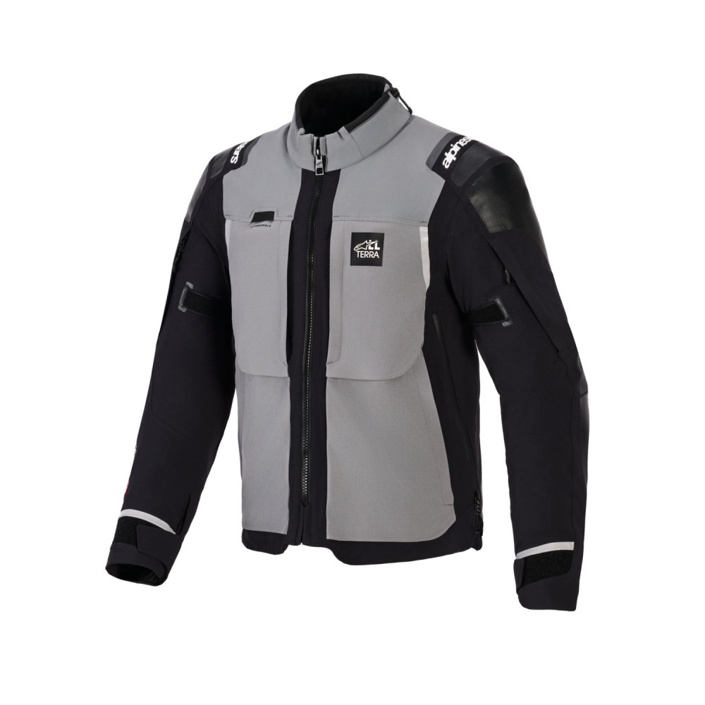 bunda ANDES PRO DRYSTAR XF, ALPINESTARS (tmavě šedá/černá) 2026