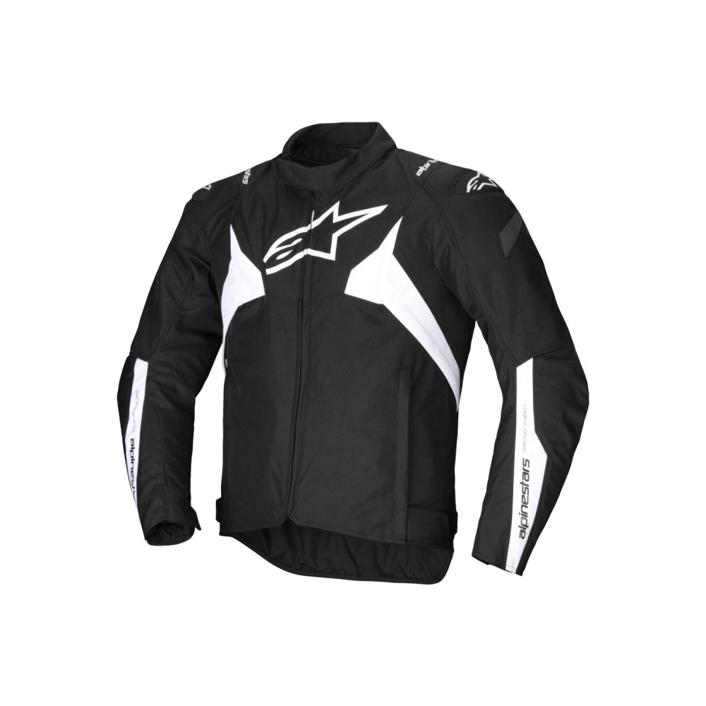 bunda T-JAWS V4 WATERPROOF, ALPINESTARS (černá/bílá) 2026