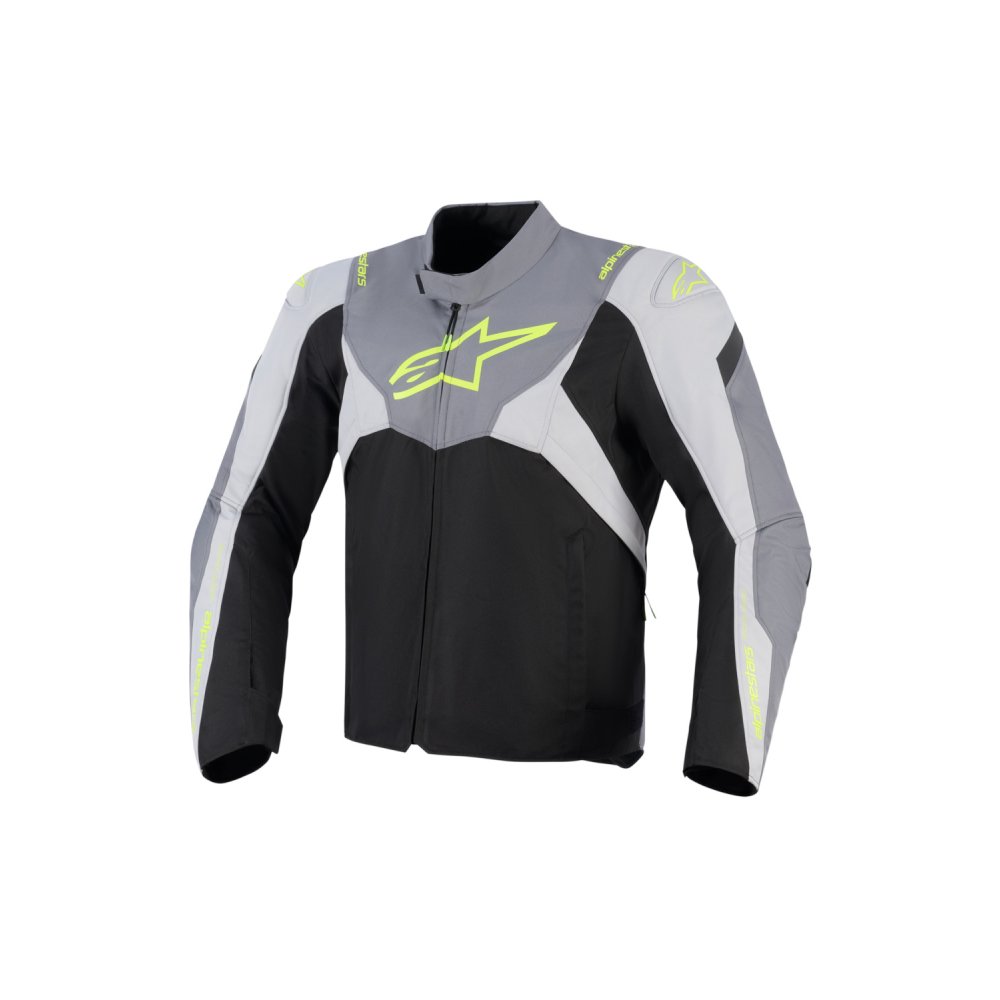 bunda T-JAWS V4 WATERPROOF, ALPINESTARS (černá/světle šedá/šedá) 2026