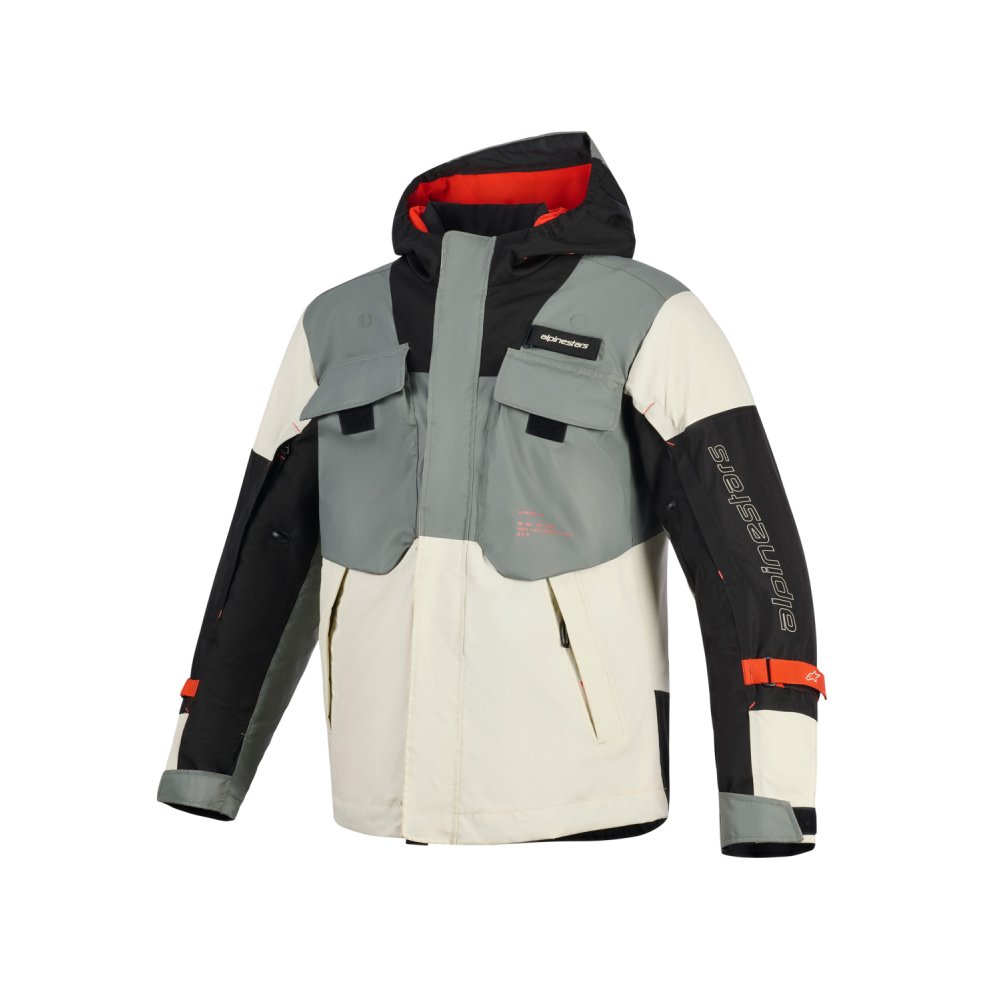 bunda MOSPHER WATERPROOF, ALPINESTARS (šedá/černá) 2026