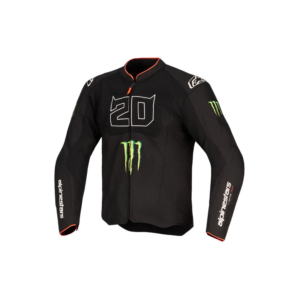 bunda T-SPS AIR V2 MONSTER FQ20 kolekce, ALPINESTARS (černá/bílá) 2026