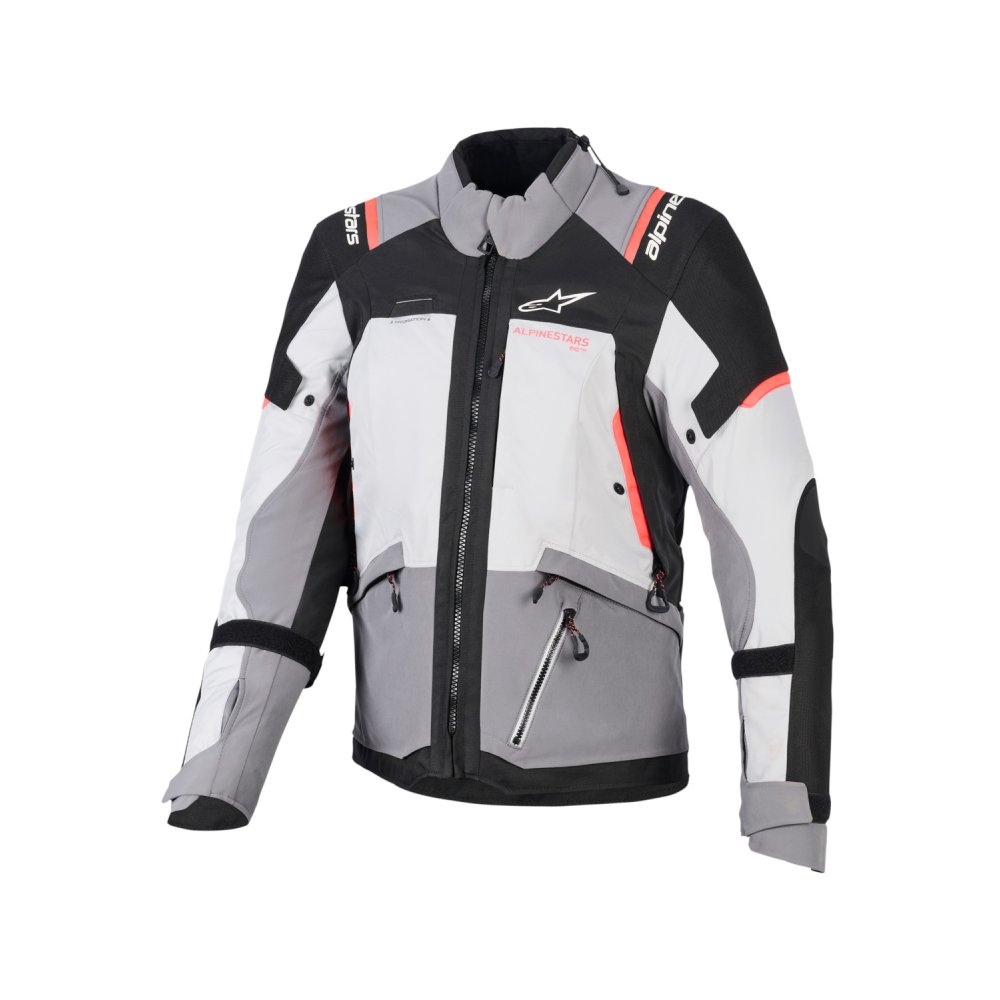 bunda STELLA ANDES V4 DRYSTAR, ALPINESTARS, dámská (tmavě šedá/světle šedá/černá/červená) 2026