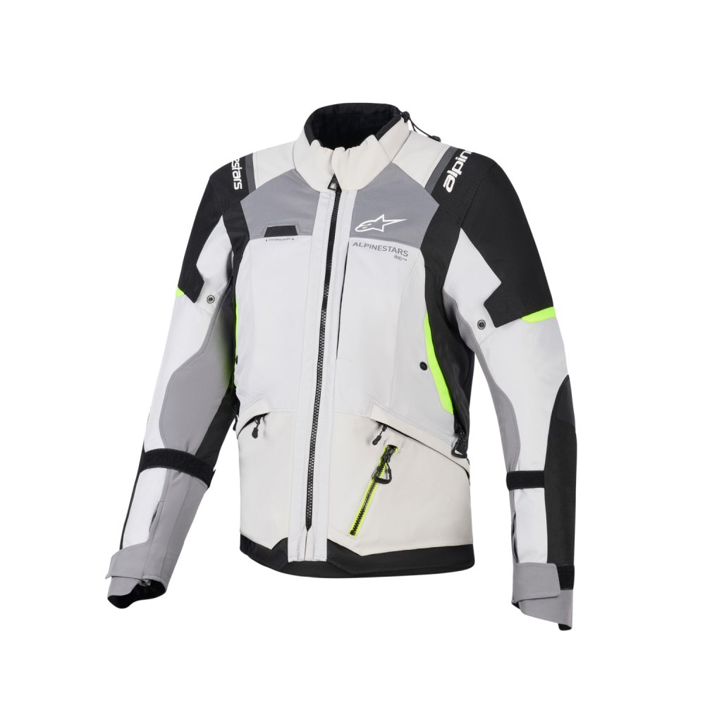 bunda STELLA ANDES V4 DRYSTAR, ALPINESTARS, dámská (tmavě šedá/světle šedá/černá/žlutá fluo) 2026