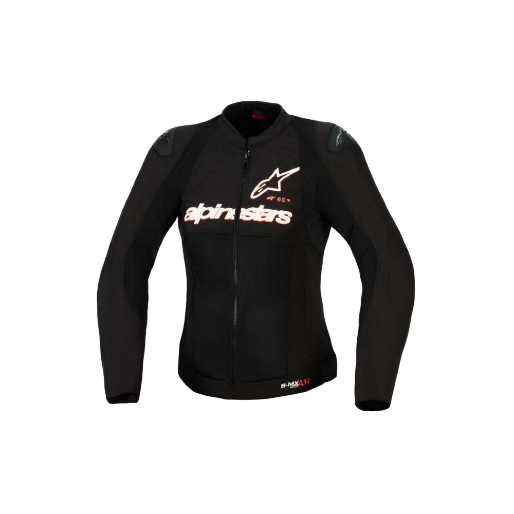 bunda STELLA SMX AIR, ALPINESTARS (černá/bílá/červená fluo) 2026