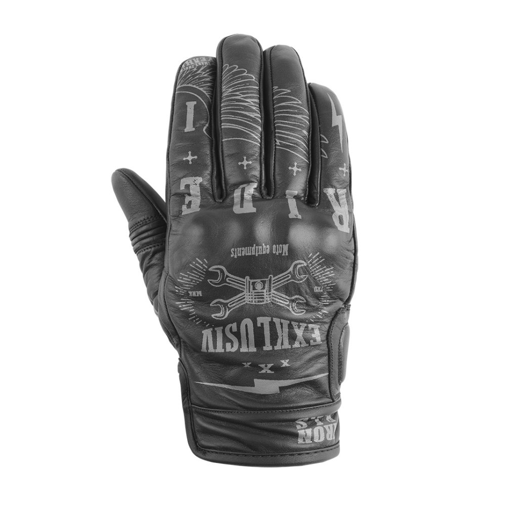 rukavice IRON RIS, NOX EXKLUSIV (černé) 2026