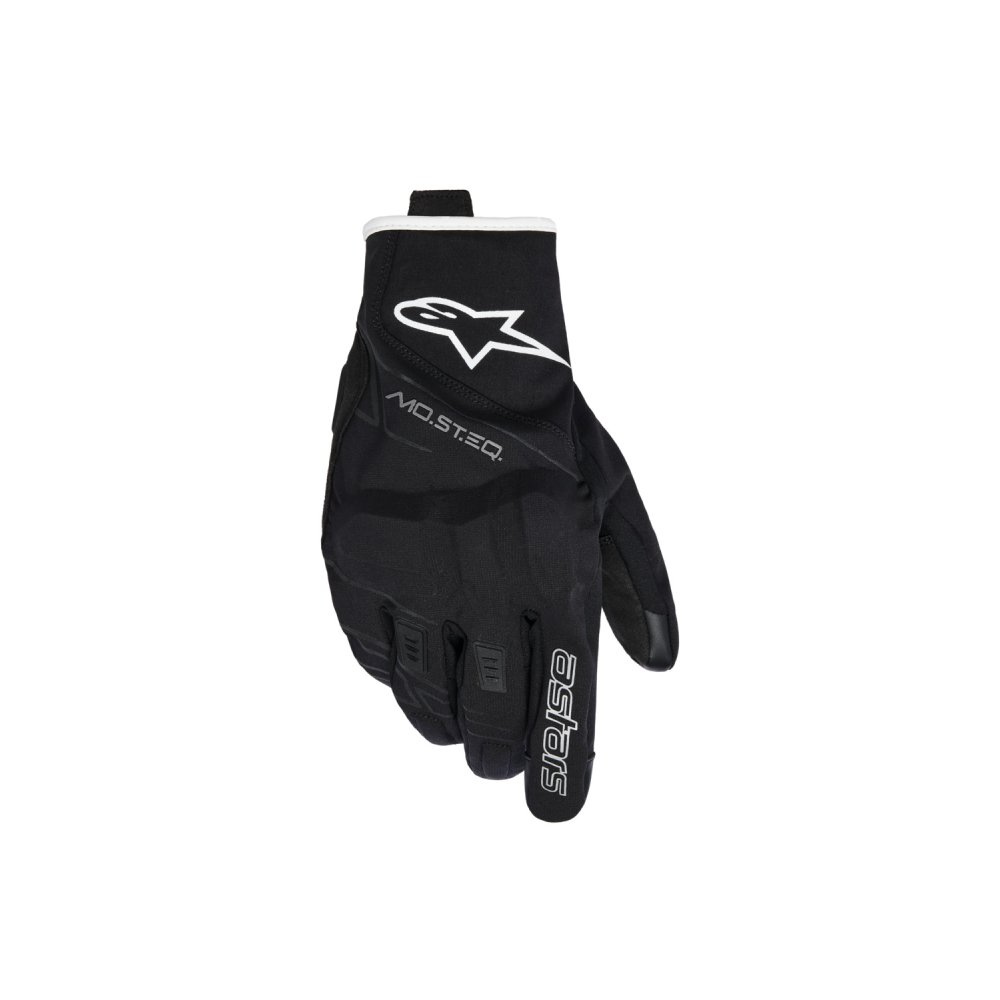 rukavice MOBLAST WATERPROOF, ALPINESTARS (černá/bílá off white) 2026