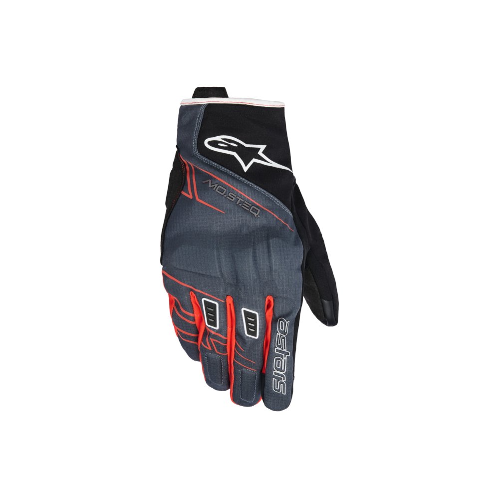 rukavice MOBLAST WATERPROOF, ALPINESTARS (černá/antracit/oranžová) 2026