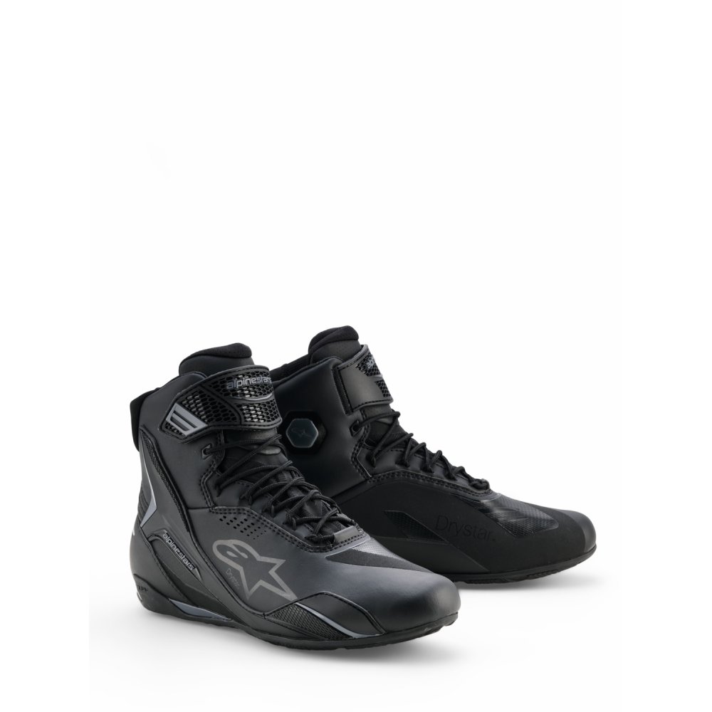 boty FASTER-4 DRYSTAR, ALPINESTARS (černá/tmavě šedá) 2026