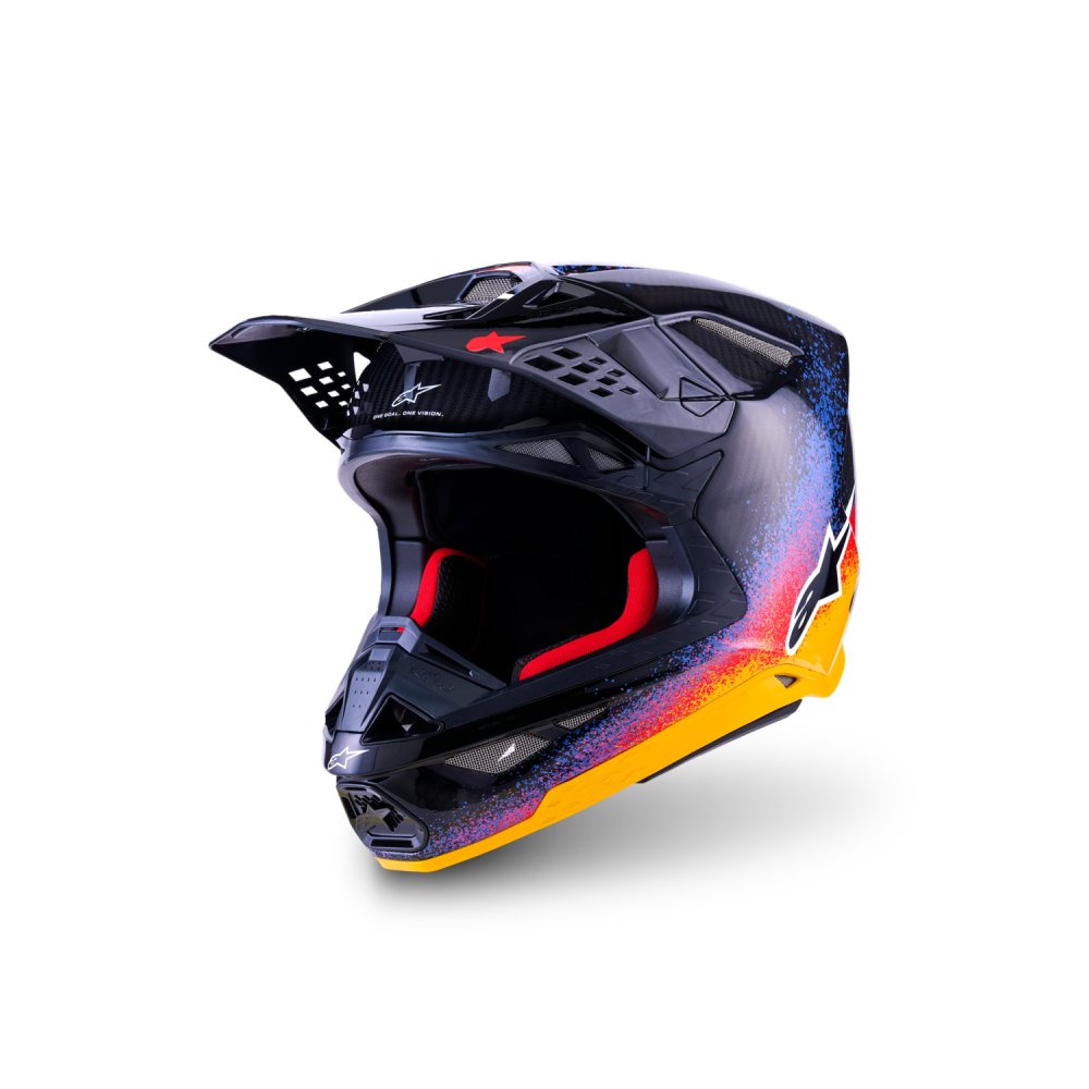 přilba SUPERTECH S-M10 limitovaná edice BLACK HOLE, ALPINESTARS (černá/multicolor) 2026