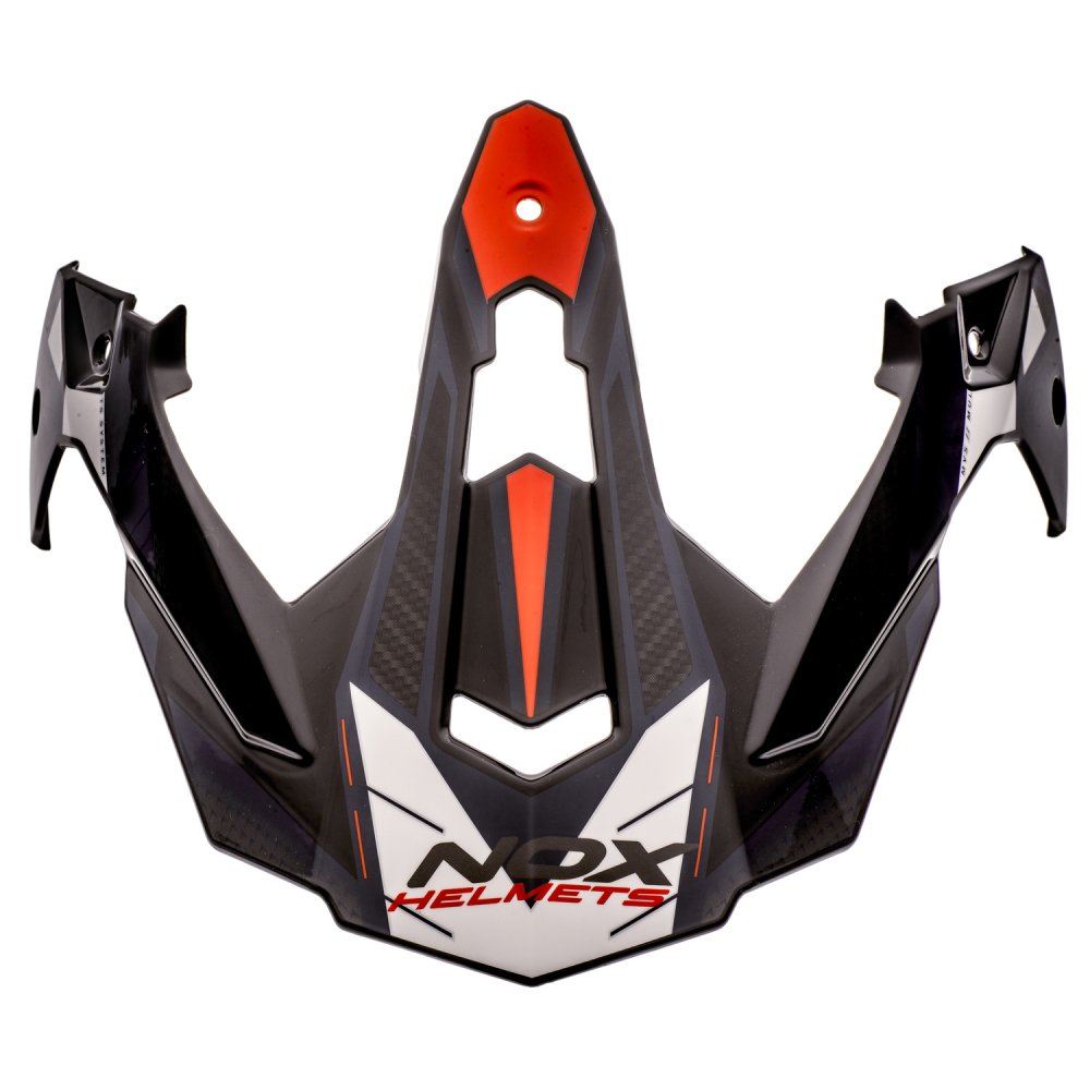 kšilt pro přilby N312 TRACK, NOX (modrá,červená)