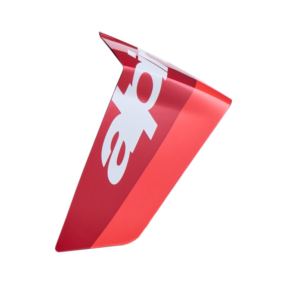 aerodynamický spoiler pro přilby SUPERTECH R10 ARIUS racing profil, ALPINESTARS (červená fluo/červená/bílá)