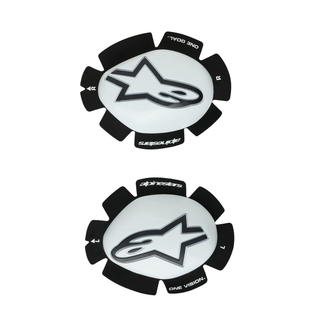 slidery GP PLUS, ALPINESTARS (bílé/černé) 2026