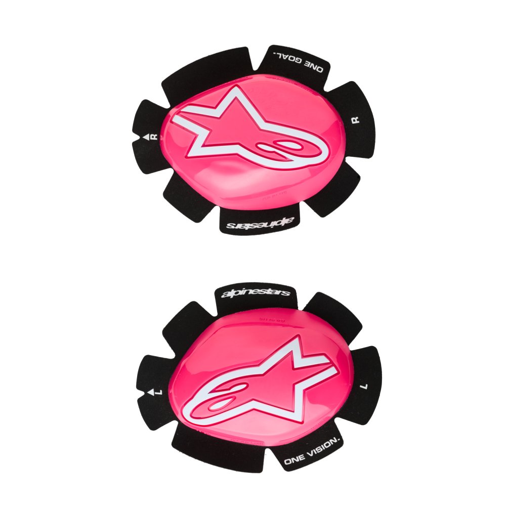 slidery GP PLUS, ALPINESTARS (růžové fluo/bílé) 2026