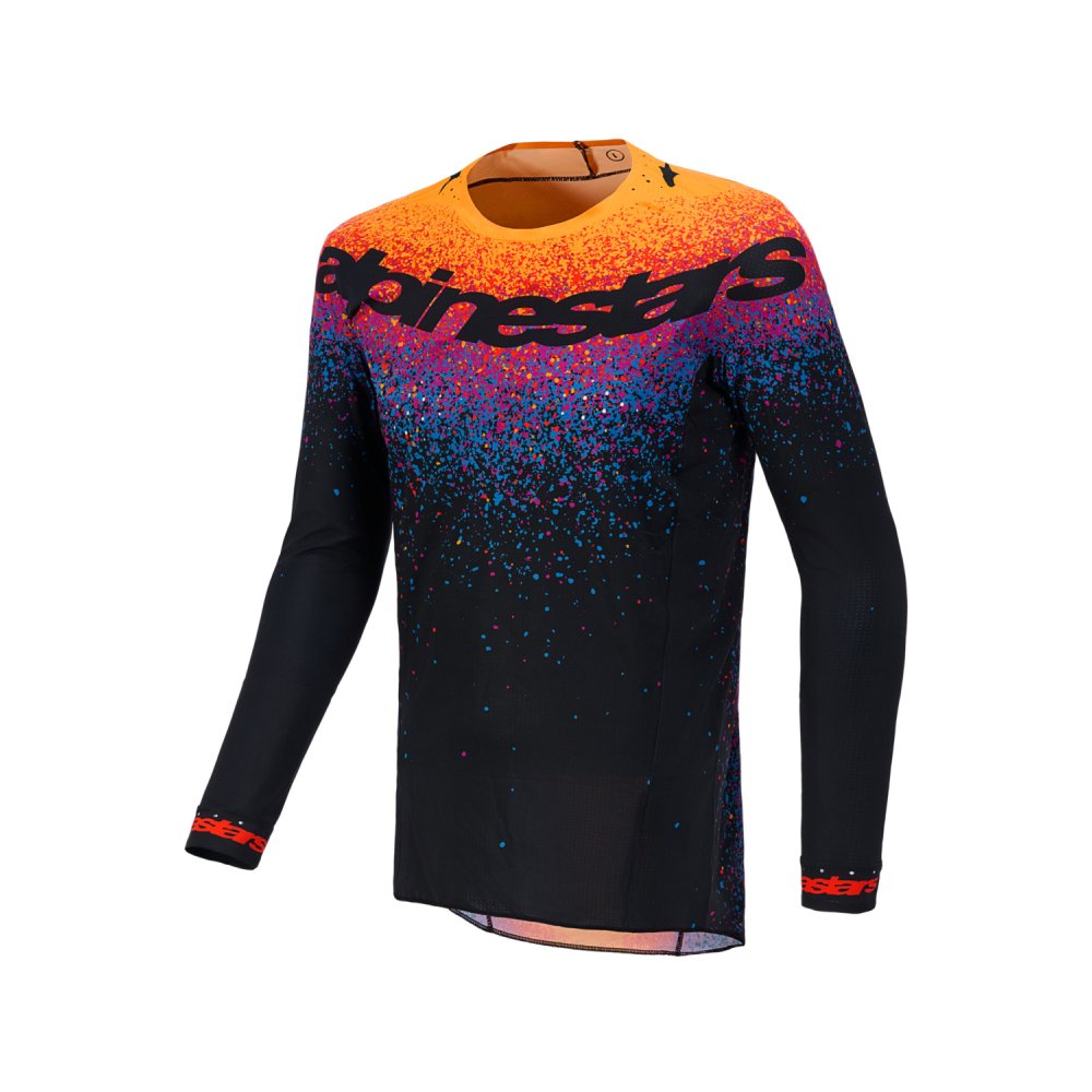 dres SUPERTECH limitovaná edice BLACK HOLE, ALPINESTARS (černá/multicolor) 2026