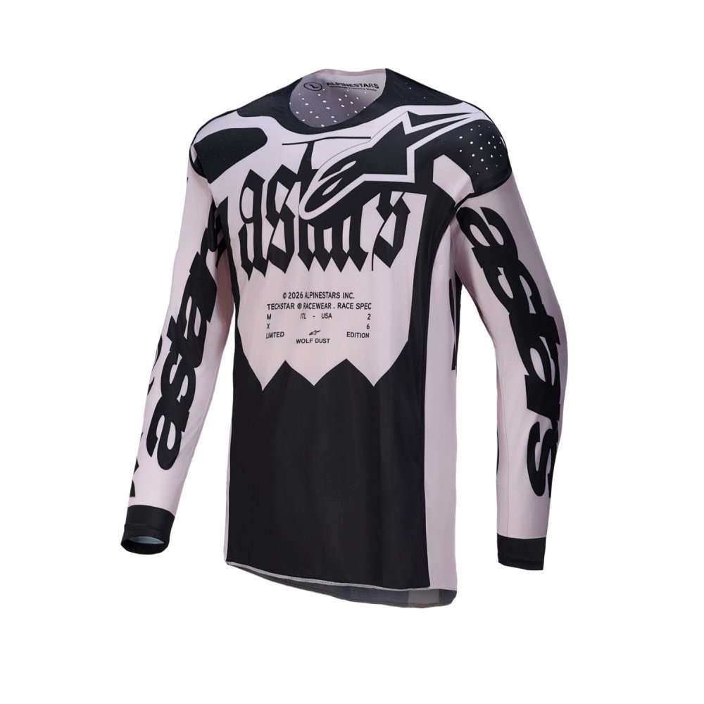 dres TECHSTAR limitovaná edice WOLF DUST, ALPINESTARS (písková/černá) 2026