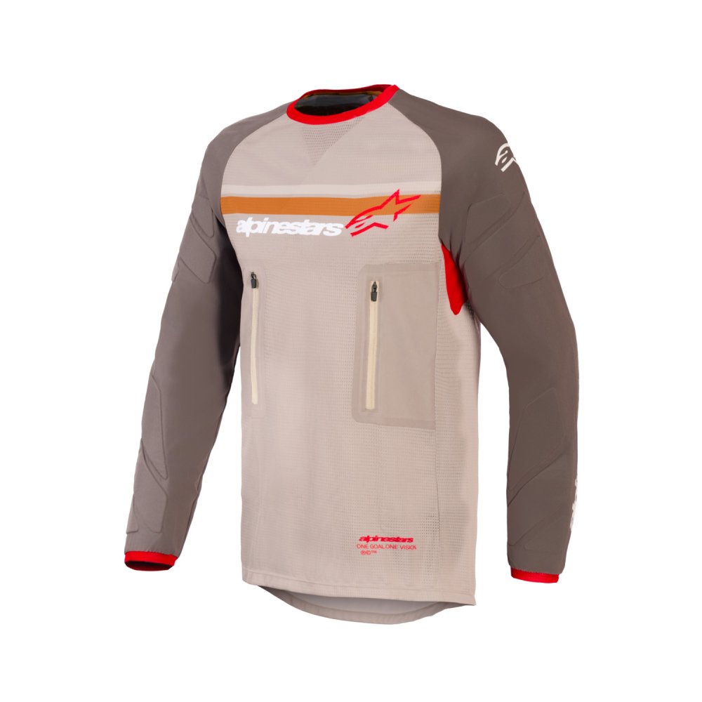 dres MAXDURA DUAL, ALPINESTARS (hnědá/oranžová) 2026
