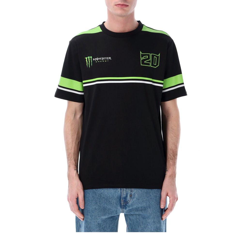 triko Fabio QUARTARARO - MONSTER ENERGY (černá,zelená)