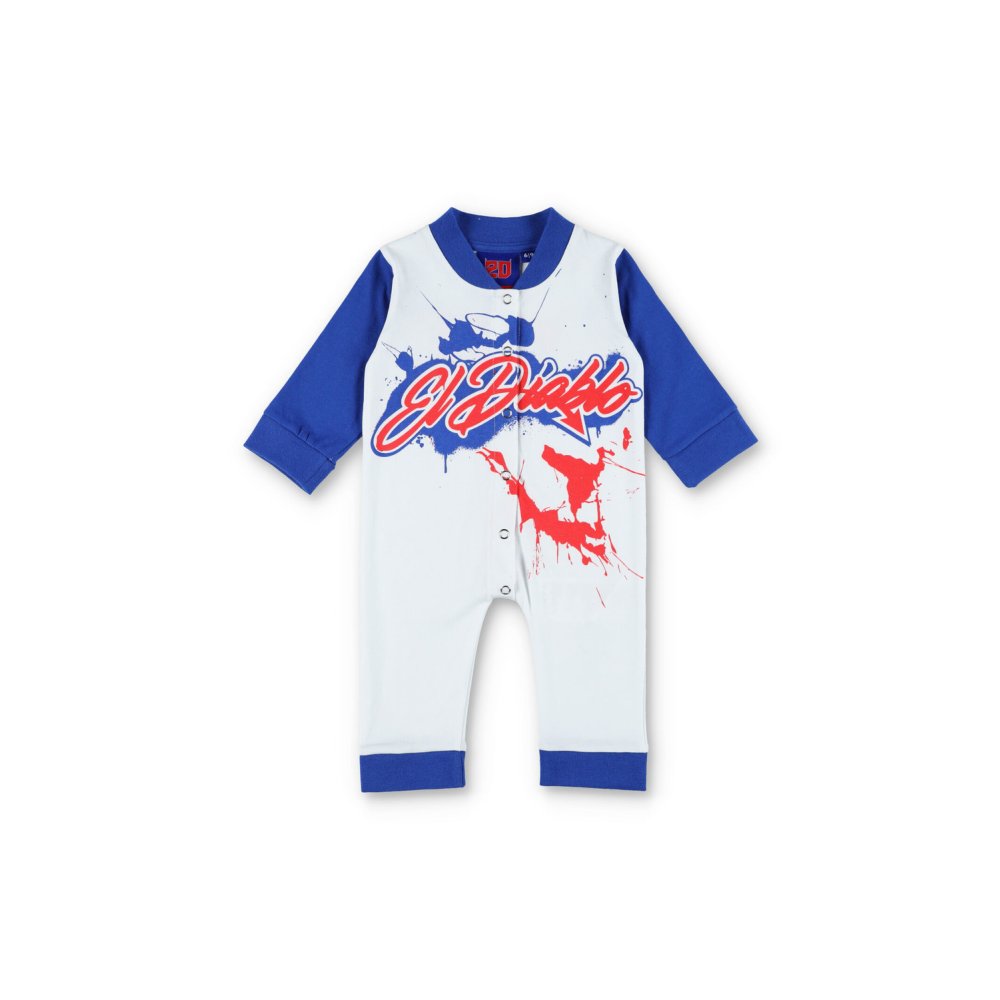 dětské pyžamo, El Diablo QUARTARARO (bílá,modrá)