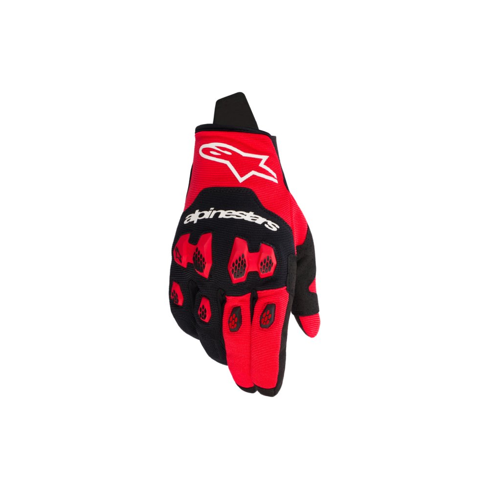 rukavice PRO-DURA, ALPINESTARS (červená/černá) 2026