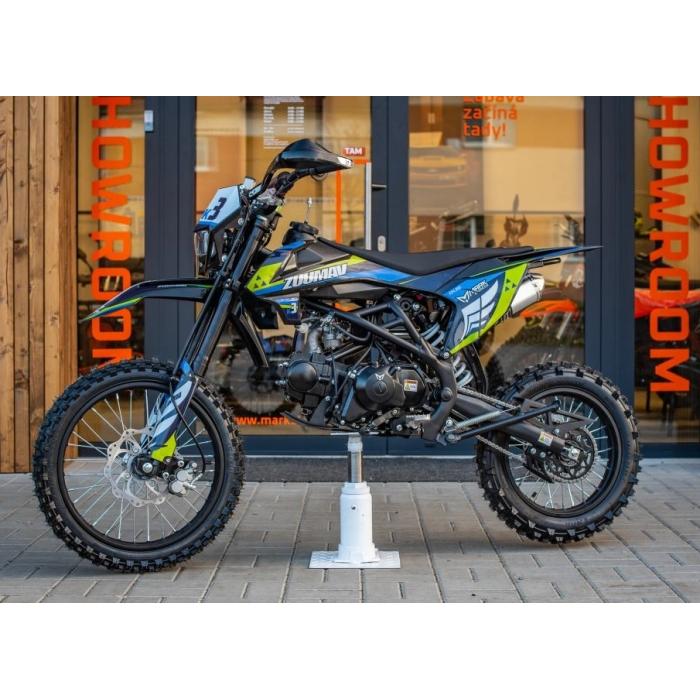 pitbike Zuumav K3 125ccm Poloautomat se startérem a světlem