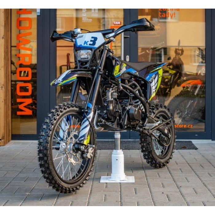 pitbike Zuumav K3 125ccm Poloautomat se startérem a světlem