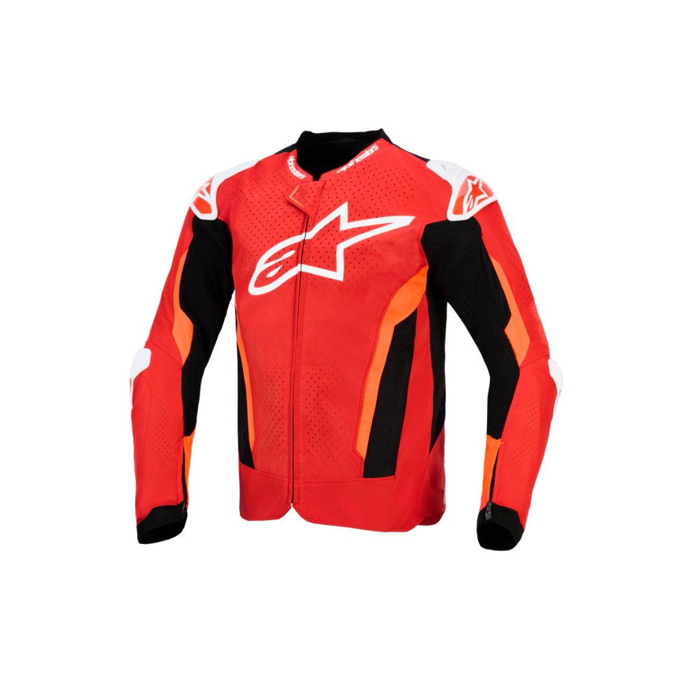 bunda T-GP AIR, ALPINESTARS (červená/červená fluo/bílá/černá) 2026