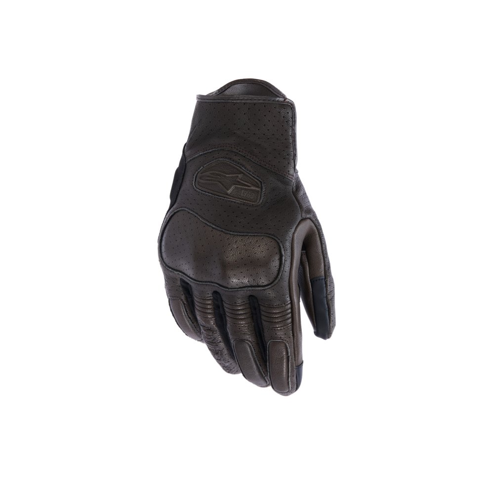 rukavice MUSTANG V3, ALPINESTARS (hnědá/černá) 2026