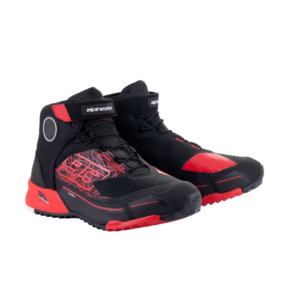 boty CR-X DRYSTAR MM93 kolekce, ALPINESTARS (černá/červená) 2026