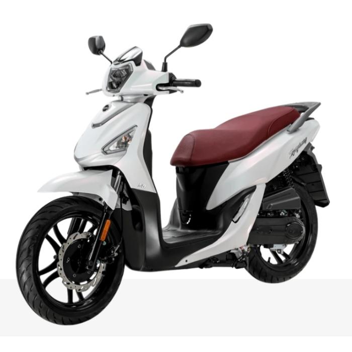 skútr SYM Symphony 125 bílá