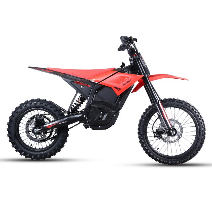 elektrická motorka MRM Pit Volt 6000W kola 17/14 červený