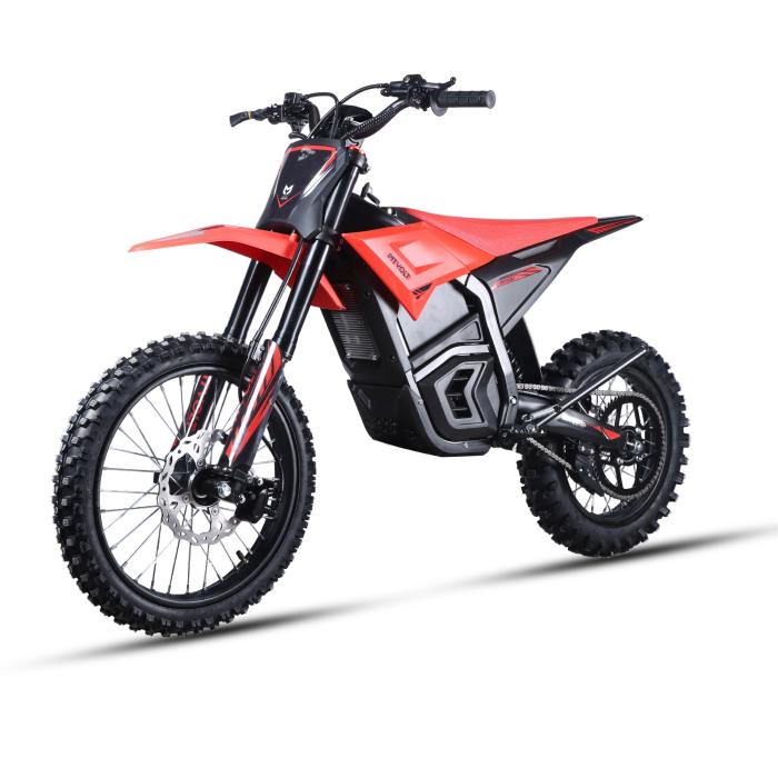 elektrická motorka MRM Pit Volt 6000W kola 17/14 červený