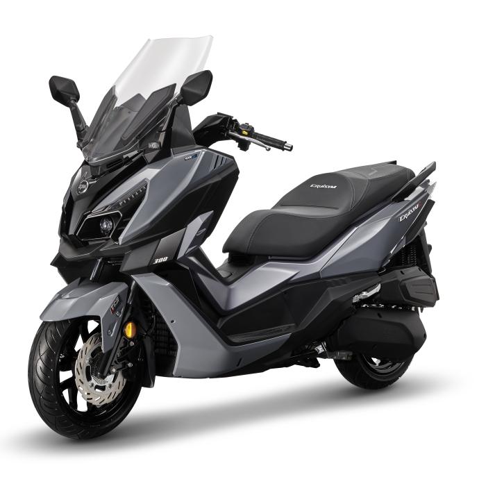 skútr SYM Cruisym Alfa 300i ABS šedá