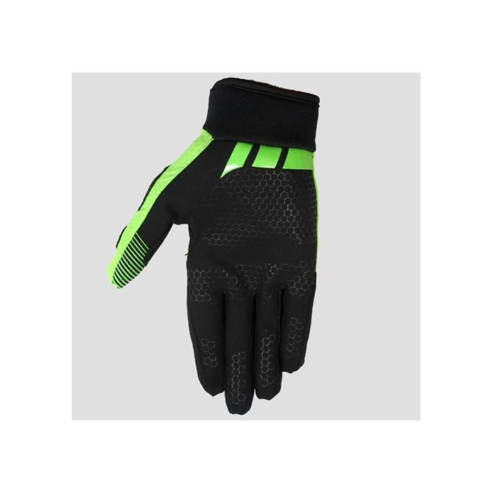 motokrosové rukavice MXR zelené, velikost M