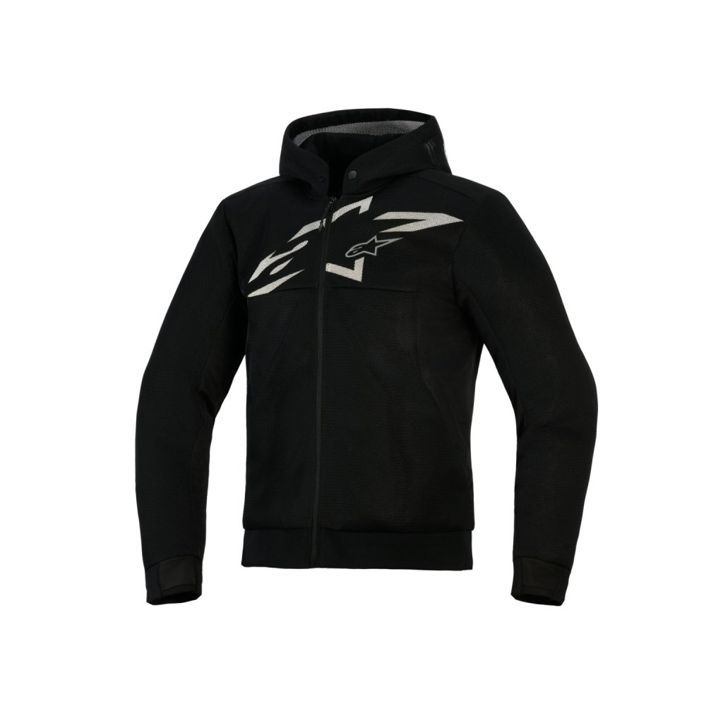 bunda CHROME SUPERAIRFLOW, ALPINESTARS (černá/tmavě šedá/bílá) 2026