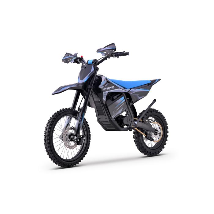elektrická motorka MRM E-Beast 8000W kola 17/14 modrý
